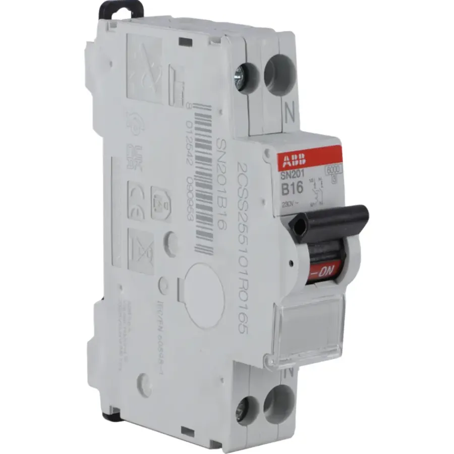 ABB HAF Installatieautomaat B-kar 16 A 1P+N Clearance
