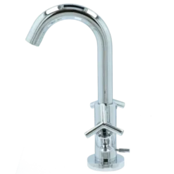 Absolut Post 2-knops wastafelkraan Chroom