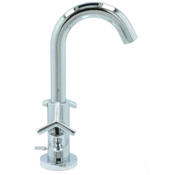 Absolut Post 2-knops wastafelkraan Chroom