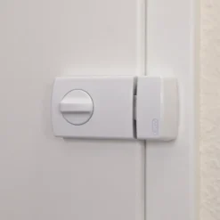 Abus bijzetslot wit