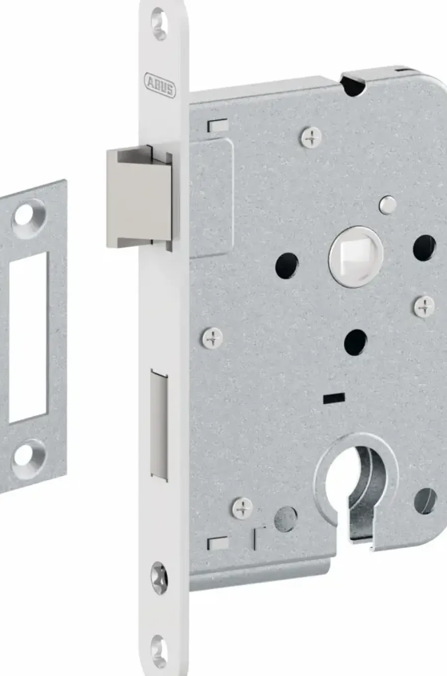 Abus cilinderslot voorplaat wit Hot