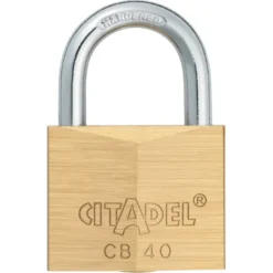 Abus Citadel hangslot 40 mm messing