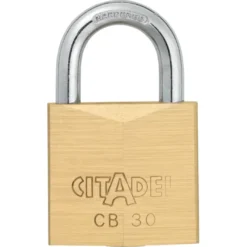 Abus Citadel hangslot 30 mm messing