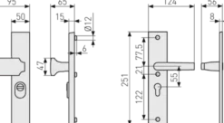 Abus veiligheidsbeslag LSZS 55 mm zwart SKG*** Discount