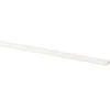 Geen Afdeklijst grenen 4x18 mm wit lengte 270 cm