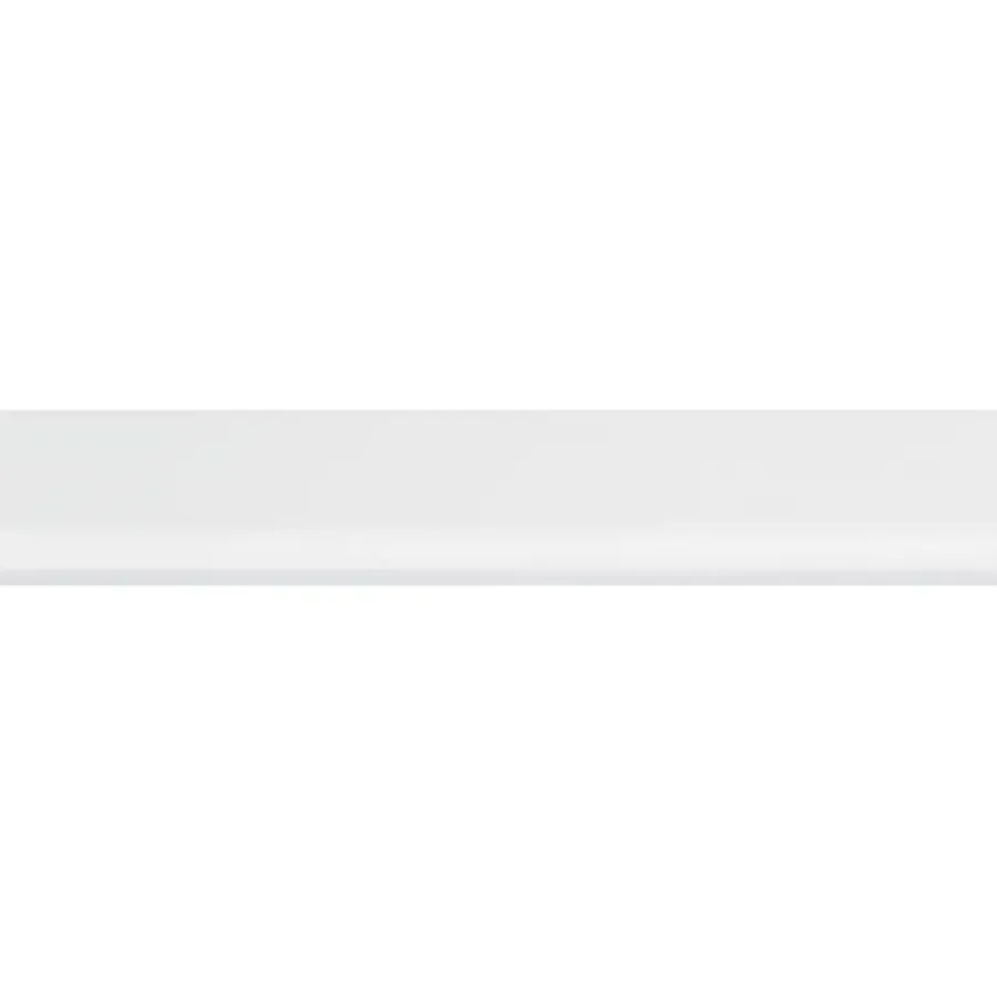 Geen Afdeklijst grenen 4x30 mm wit lengte 270 cm Discount
