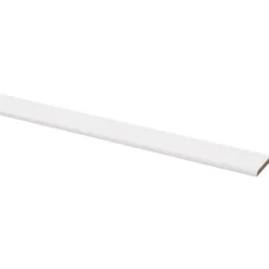 Geen Afdeklijst MDF wit folie 4x30 mm 260 cm Discount