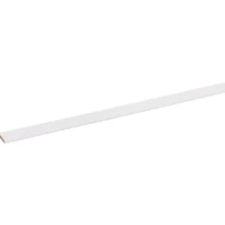 Geen Afdeklijst MDF 4x22 mm wit lengte 260 cm Sale