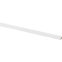 Geen Afdeklijst MDF zelfklevend wit 4x22 mm lengte 260 cm Sale