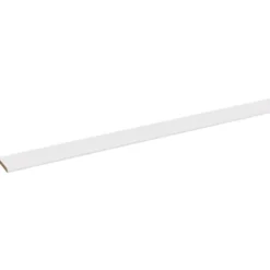 Geen Afdeklijst MDF zelfklevend wit 4x30 mm lengte 260 cm Clearance