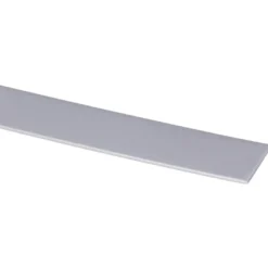 Afdekprofiel kunststof RVS look zelfklevend 2x30mm 260cm