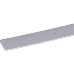 Afdekprofiel kunststof RVS look zelfklevend 2x30mm 260cm