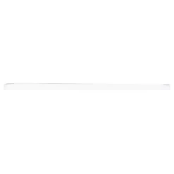 Geen Afdekprofiel kunststof wit 2x50mm 260cm New