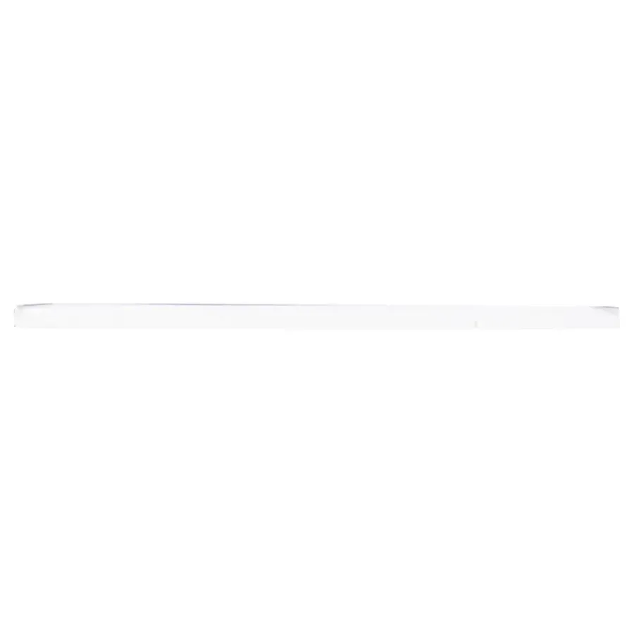 Geen Afdekprofiel kunststof wit 2x50mm 260cm New