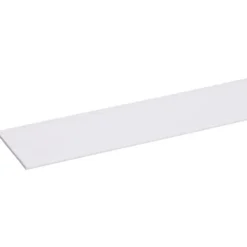 Geen Afdekprofiel kunststof wit 2x50mm 260cm New