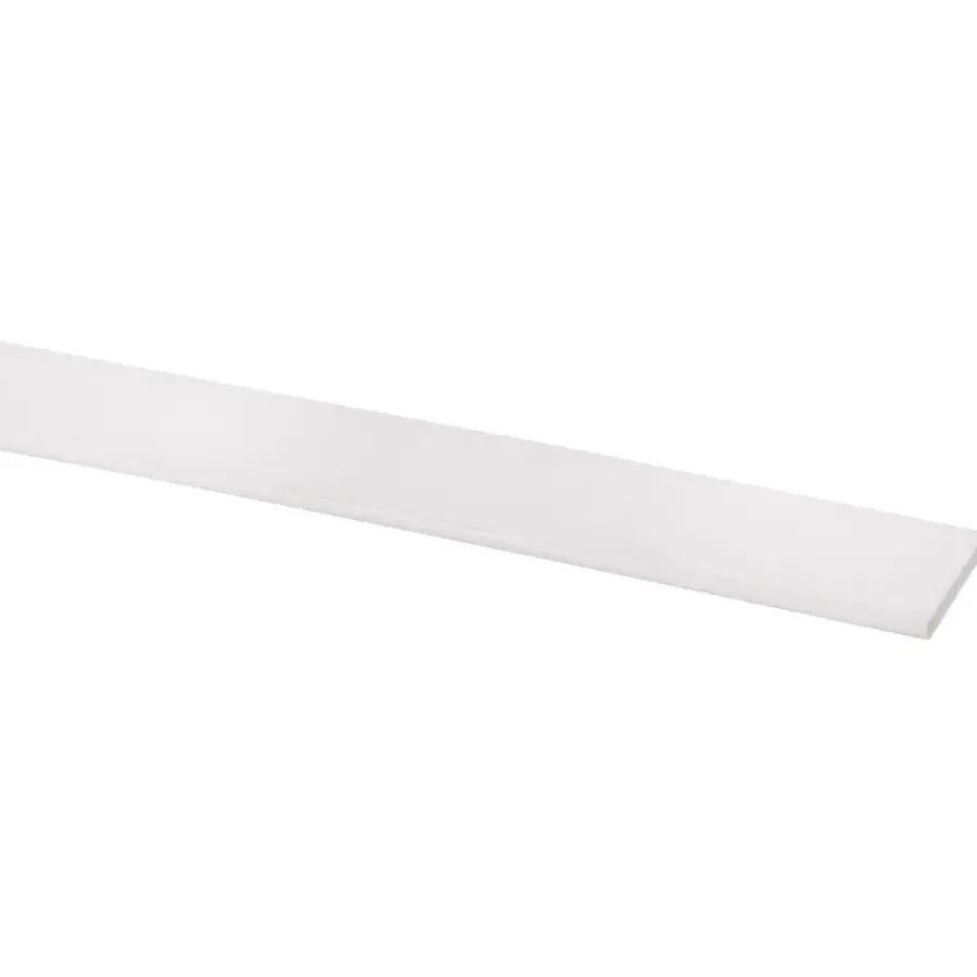 Geen Afdekprofiel kunststof wit 2x20 mm lengte 260 cm Hot