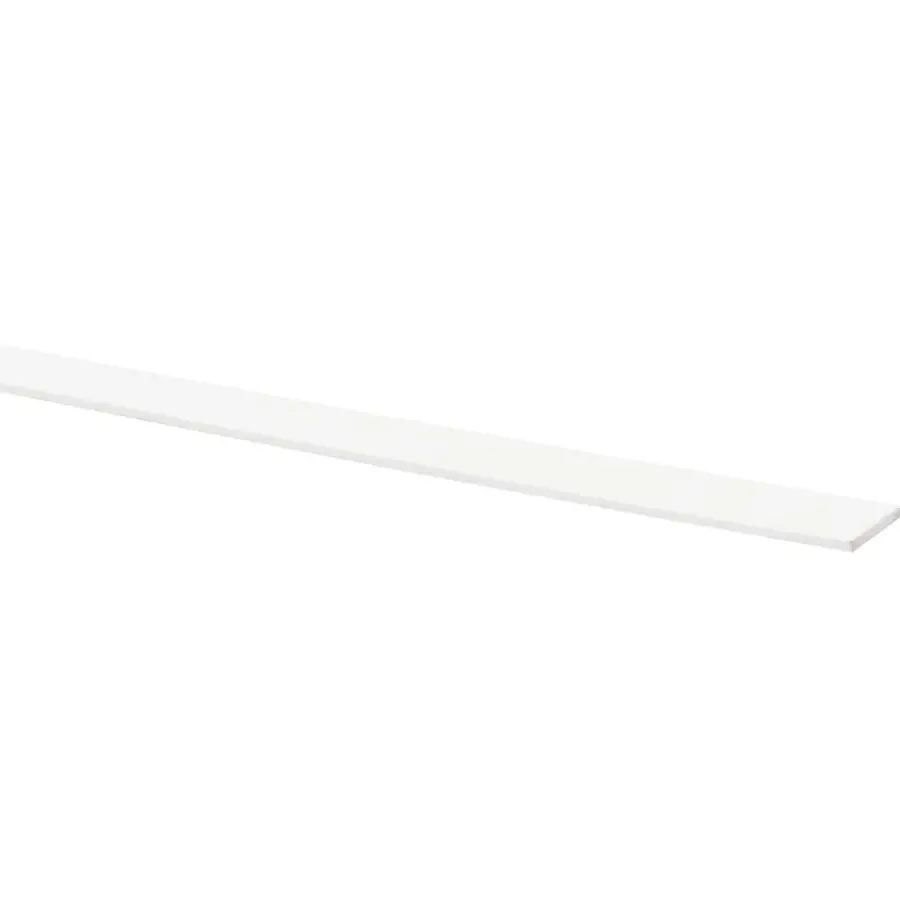 Geen Afdekprofiel kunststof wit 2x20 mm lengte 260 cm Hot