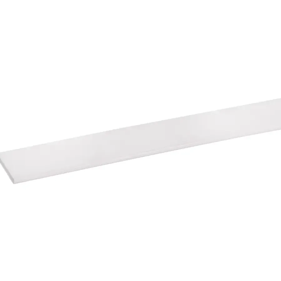 Geen Afdekprofiel kunststof wit 2x20 mm lengte 260 cm Hot