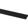 Geen Afdekprofiel kunststof zwart zelfklevend 2x30mm 260cm New