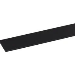 Geen Afdekprofiel kunststof zwart zelfklevend 2x30mm 260cm New