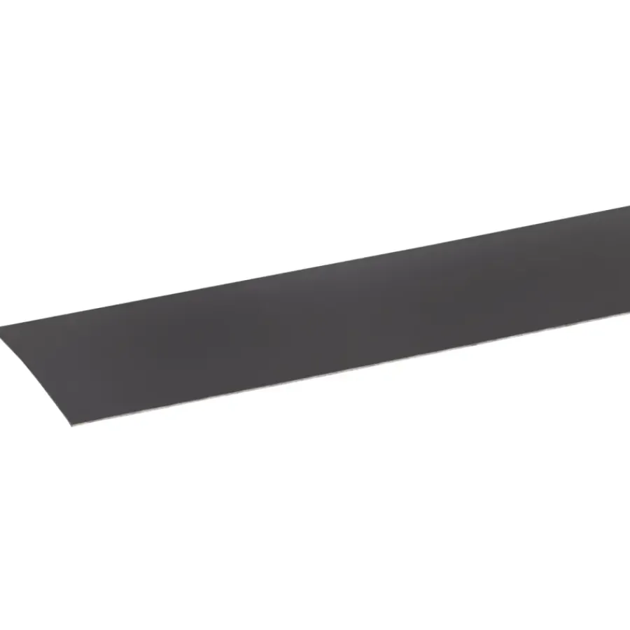 Geen Afplakstrook 60,5x2,8cm Donker grijs 2 stuks