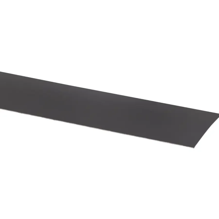 Geen Afplakstrook 60,5x2,8cm Donker grijs 2 stuks