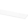 Geen Afplakstrook 60,5x2,8cm Wit 2 stuks