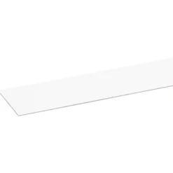 Geen Afplakstrook 60,5x2,8cm Wit 2 stuks