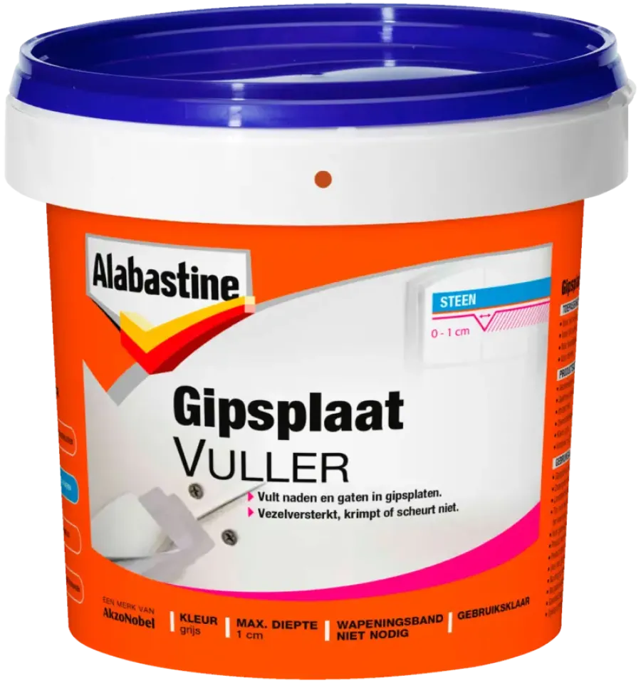 Alabastine gipsplaatvuller 1 liter Discount
