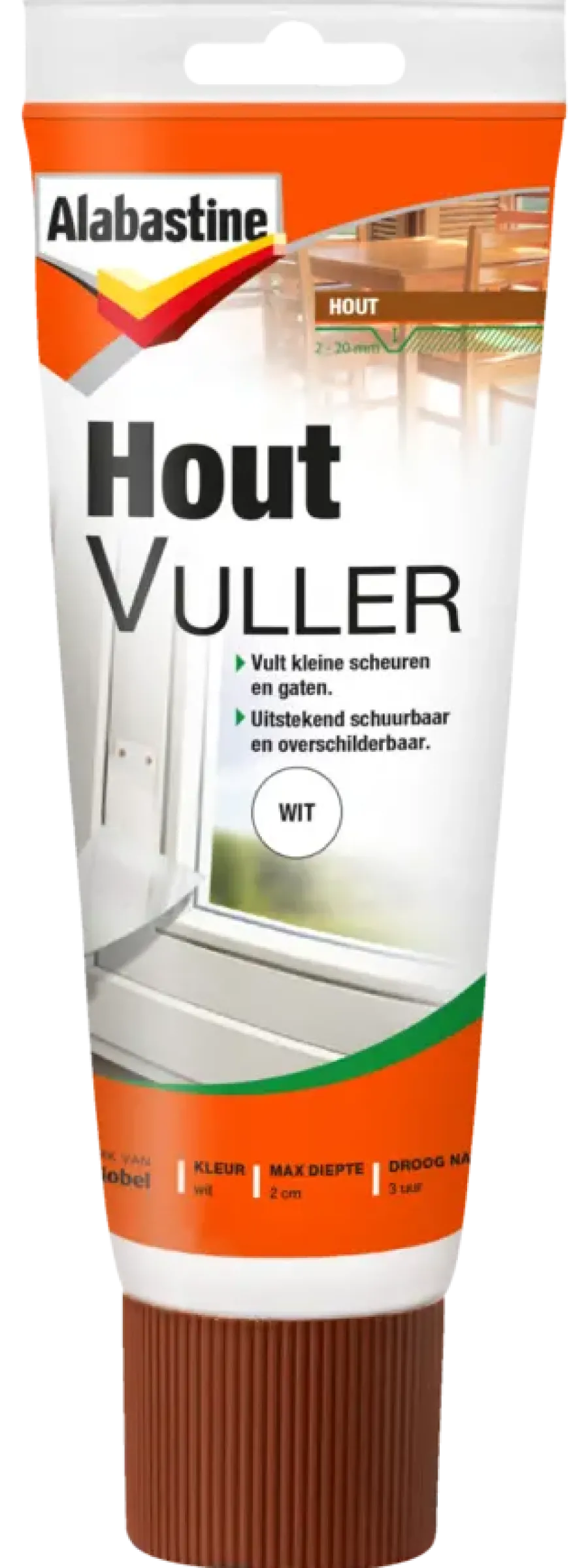 Alabastine houtvuller wit 330 g Online
