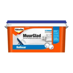 Alabastine MuurGlad rolbaar 5 liter Outlet