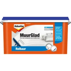 Alabastine MuurGlad rolbaar 10 liter Clearance