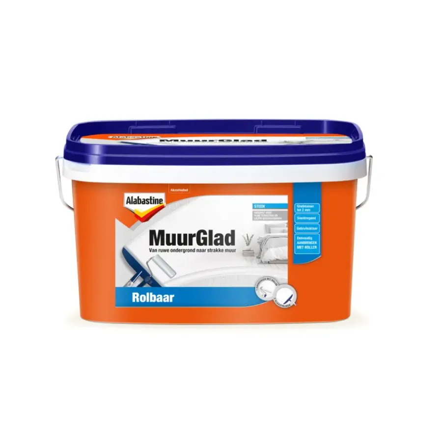 Alabastine MuurGlad rolbaar 2,5 liter Sale