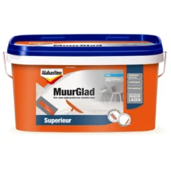 Alabastine MuurGlad superieur 10 liter Hot