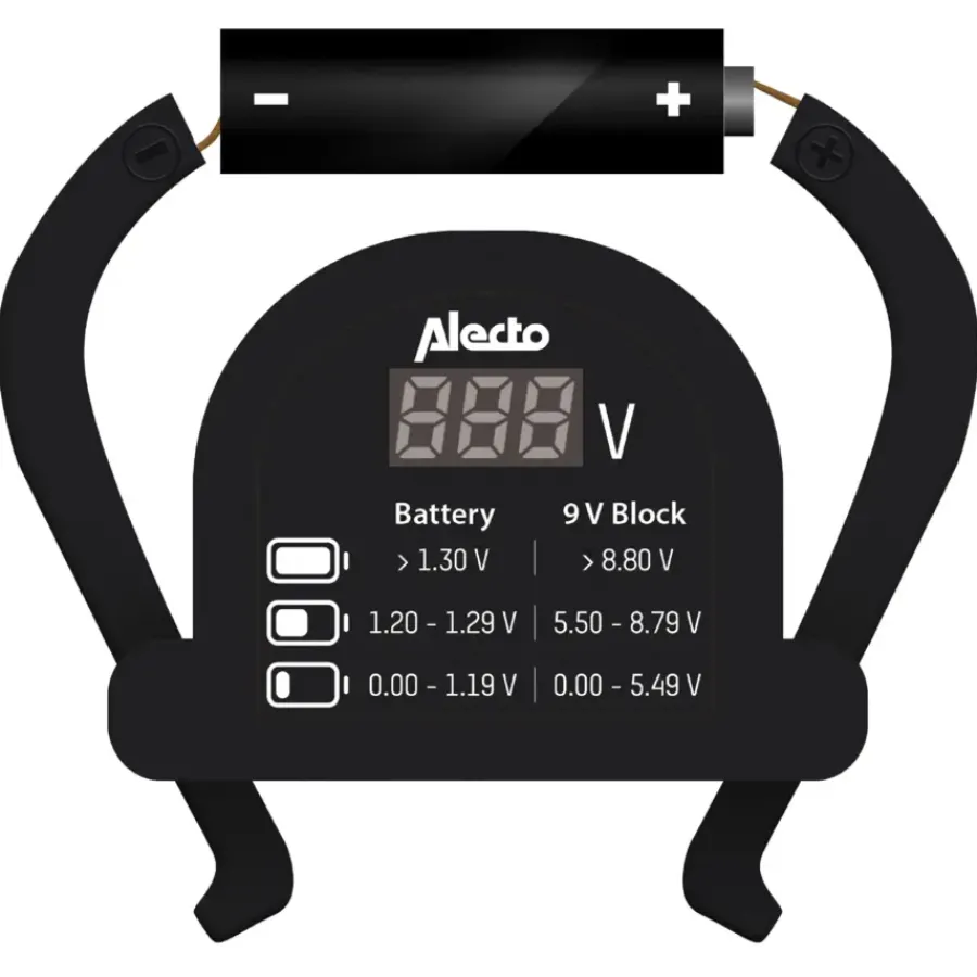 Alecto batterij tester universeel Online