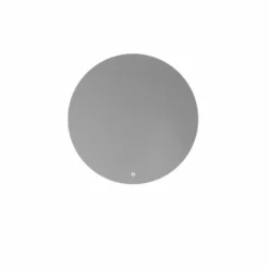 Allibert badkamerspiegel Alloy met verlichting rond 75 x 75 cm ø 75 cm RVS