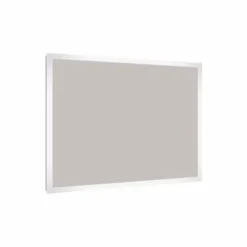 Allibert badkamerspiegel Kold met verlichting rechthoek 100 x 80 cm RVS