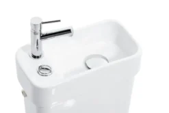 Allibert duoblok toilet met ingebouwde handenwasser