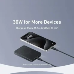 Anker MagGo Slim powerbank snelladen 10.000 mAh zwart Clearance