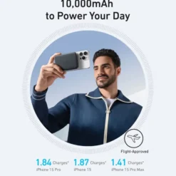 Anker MagGo Slim powerbank snelladen 10.000 mAh zwart Clearance