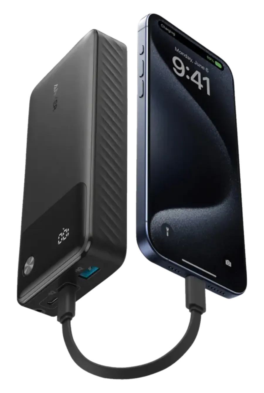 Anker powerbank snelladen 20.000 mAh zwart Best