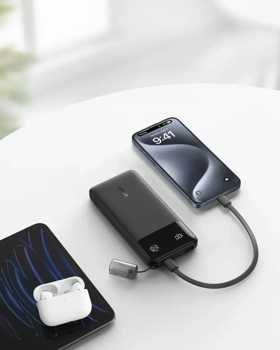 Anker powerbank snelladen 10.000 mAh zwart Discount