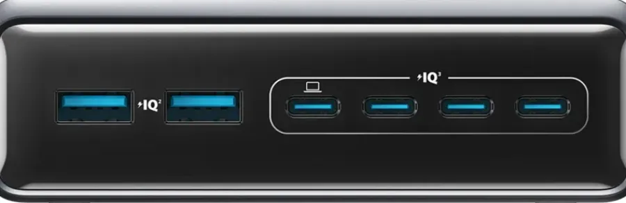 Anker Prime oplader snelladen tot 200W (6 poorten) Clearance
