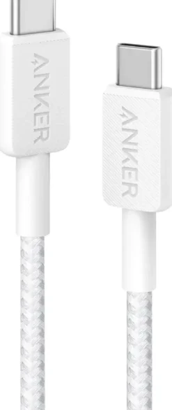 Anker 322 USB-C naar USB-C kabel snelladen 1 m wit New