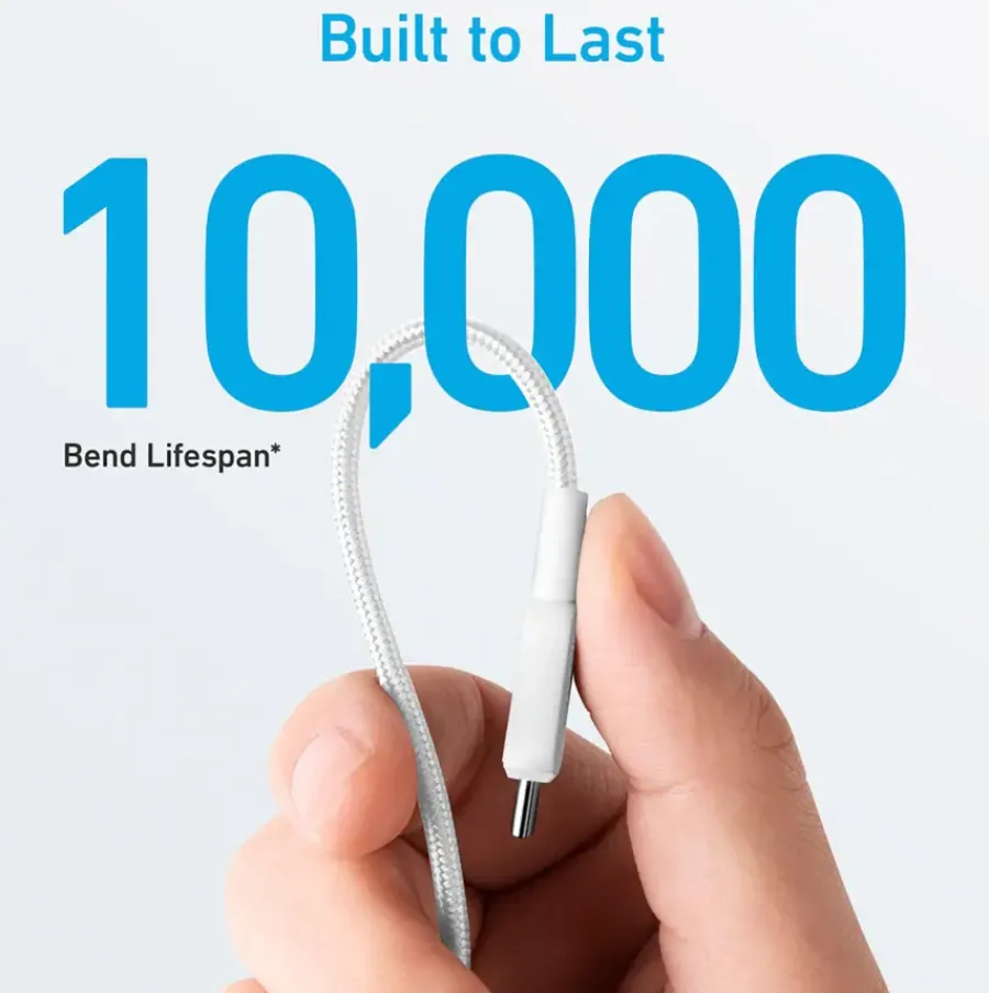 Anker 322 USB-C naar USB-C kabel snelladen 1 m wit New