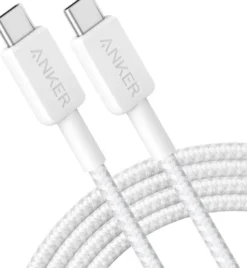 Anker 322 USB-C naar USB-C kabel snelladen 2 m wit New