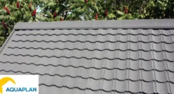 Aquaplan Aqua-Plan Aqua-pan dakpanplaat metaal antraciet 1 m²