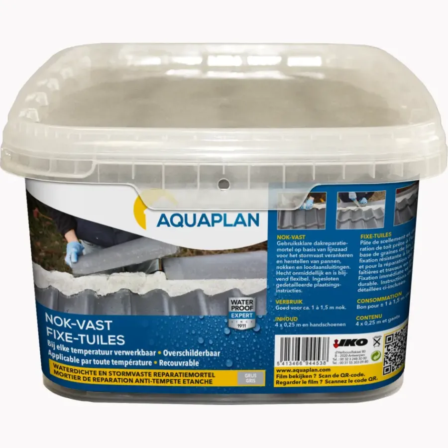 Aquaplan Nok-vast grijs 4 x 0,25 m 1,75 kg Clearance