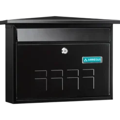 Arregui Brievenbus Deco Zwart Discount