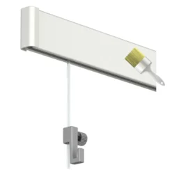 Artiteq Click Rail schilderij ophangsysteem compleet 4 meter wit RAL 9016 overschilderbaar Hot